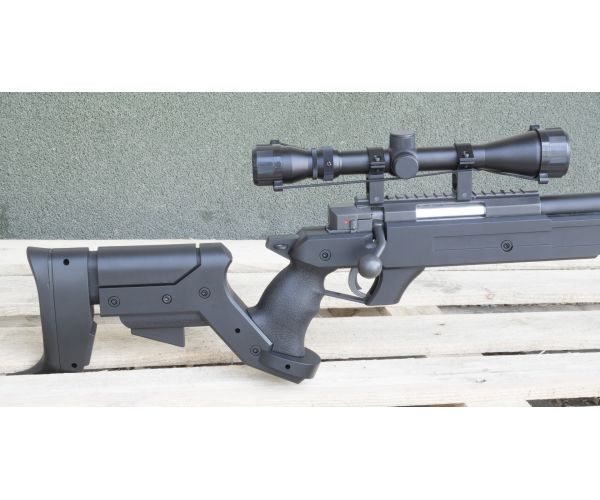 MB04D airsoft mesterlövész, bipod, távcső