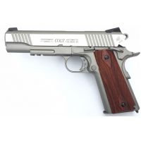 Colt M1911 Matt ezüst GBB airsoft pisztoly
