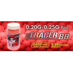 BB tracer BB 0,25gr vörös 2400r