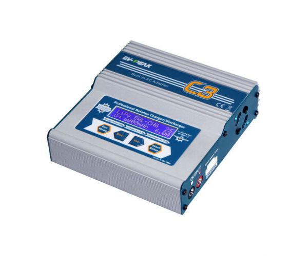 EV-PEAK C3 Univerzális töltő (220V / 12V, 6A, 50W)