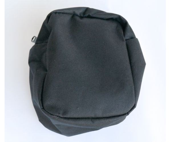 Öv tároló táska, kis méretű, fekete, Molle