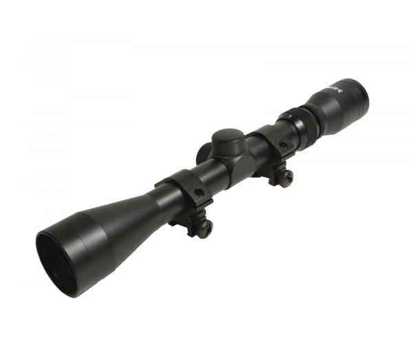 SWISS ARMS távcső 3-9 X 40, szerelék gyűrűkkel