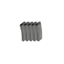 125R Metal Mid-cap Magazine for GR16 (Gray) 5pcs/pack