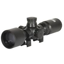 SwissArms céltávcső, 3-9x40, szerelékgyűrűvel