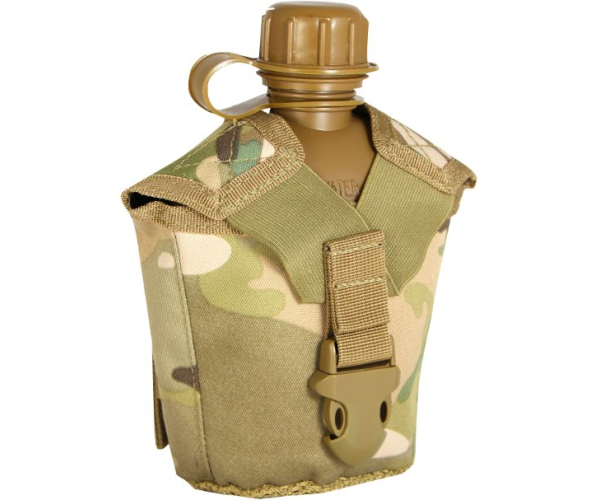 Kulacs, multicam tartóval