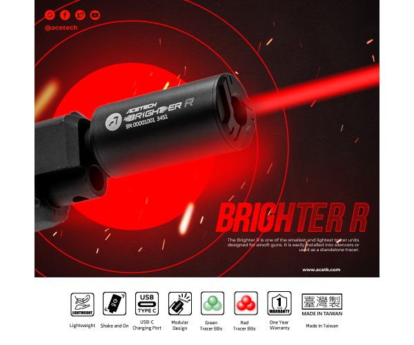 AceTech Brighter R Tracer Unit
