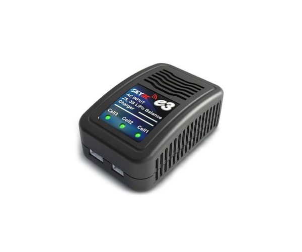 SkyRC E3 2-3 cella egyszerű LiPo töltő