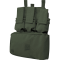 Molle tárzseb panel, olive